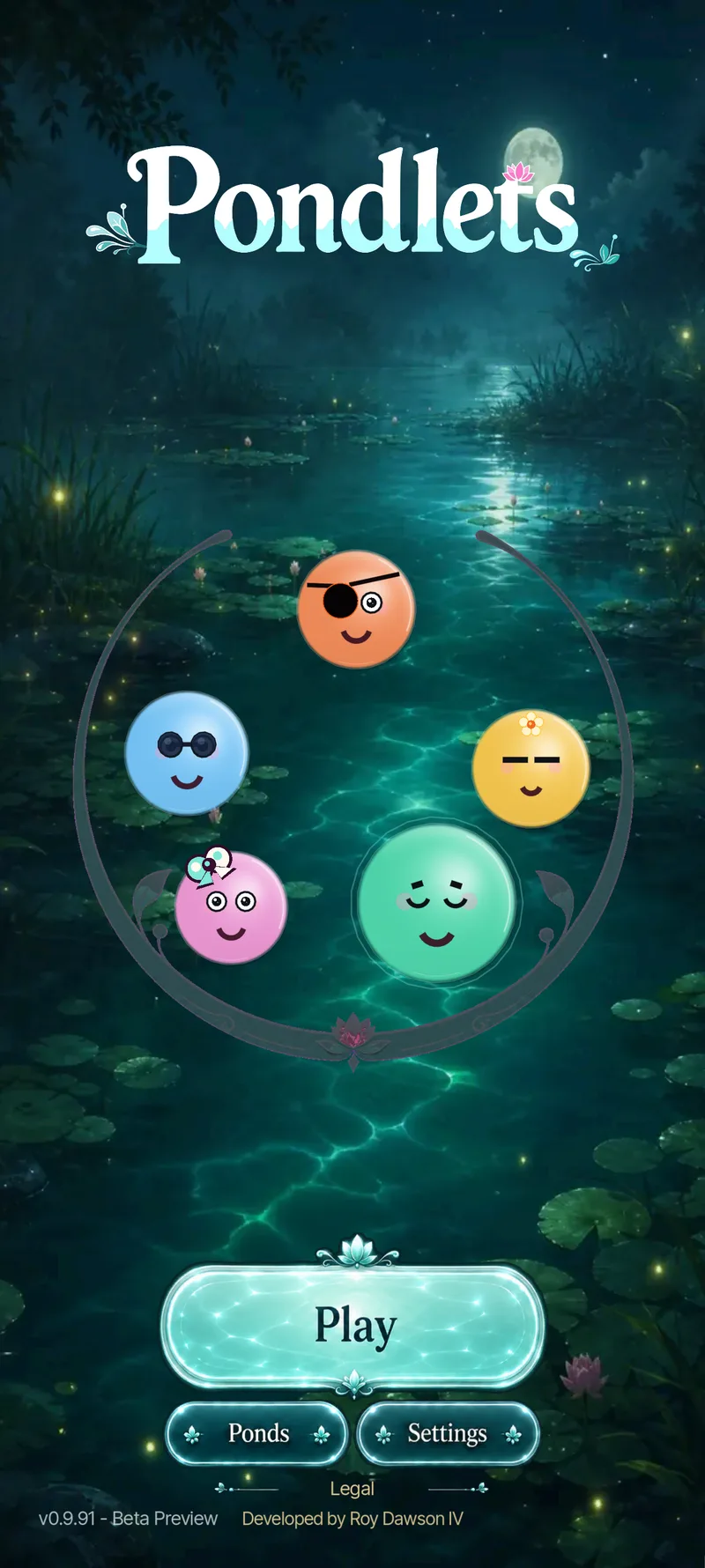 Pondlets — quiet pond hub